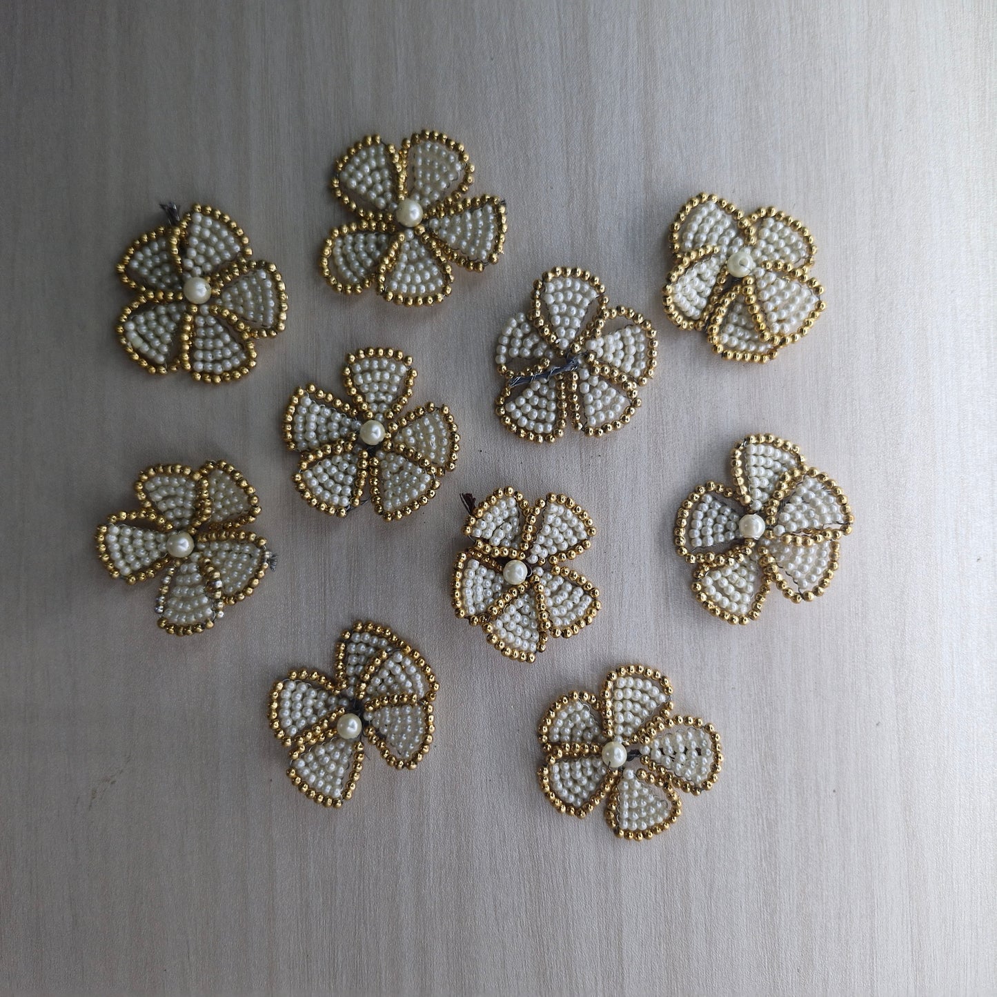 Mini Pearl Flowers Moti - Elegant Diwali Decoration
