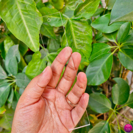 ACRYLIC RECTANGLE BOOKMARK