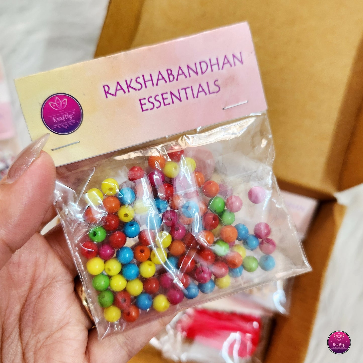 DIY RAKHI MAKING KIT | DIY KIT 5 RAKHIS