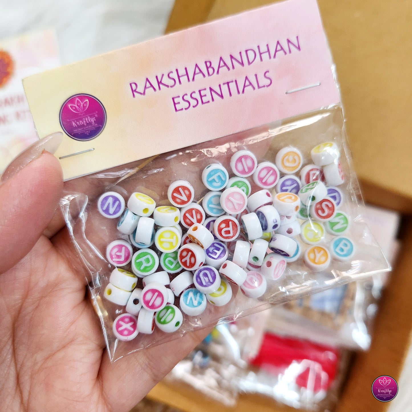 DIY RAKHI MAKING KIT | DIY KIT 5 RAKHIS