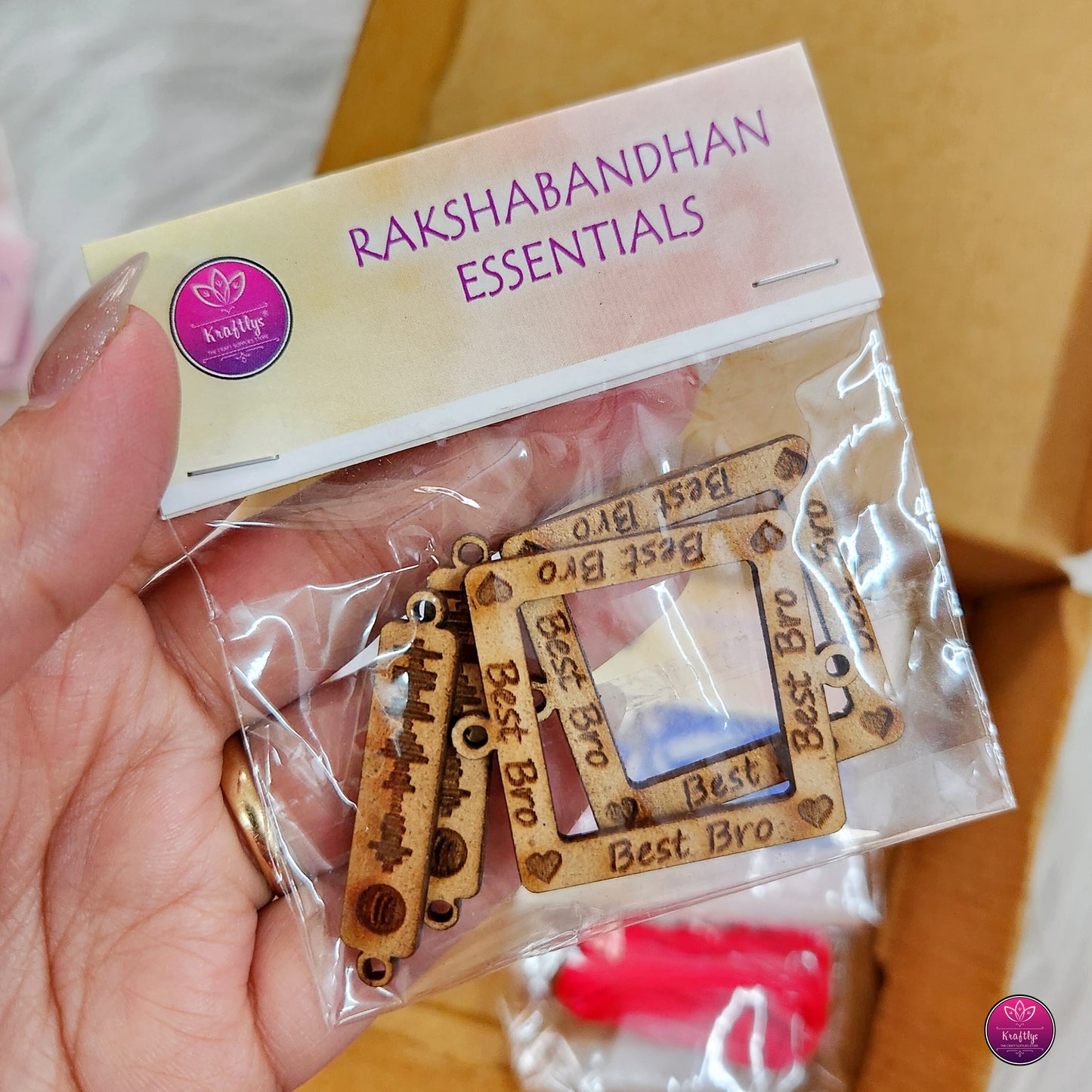 DIY RAKHI MAKING KIT | DIY KIT 5 RAKHIS