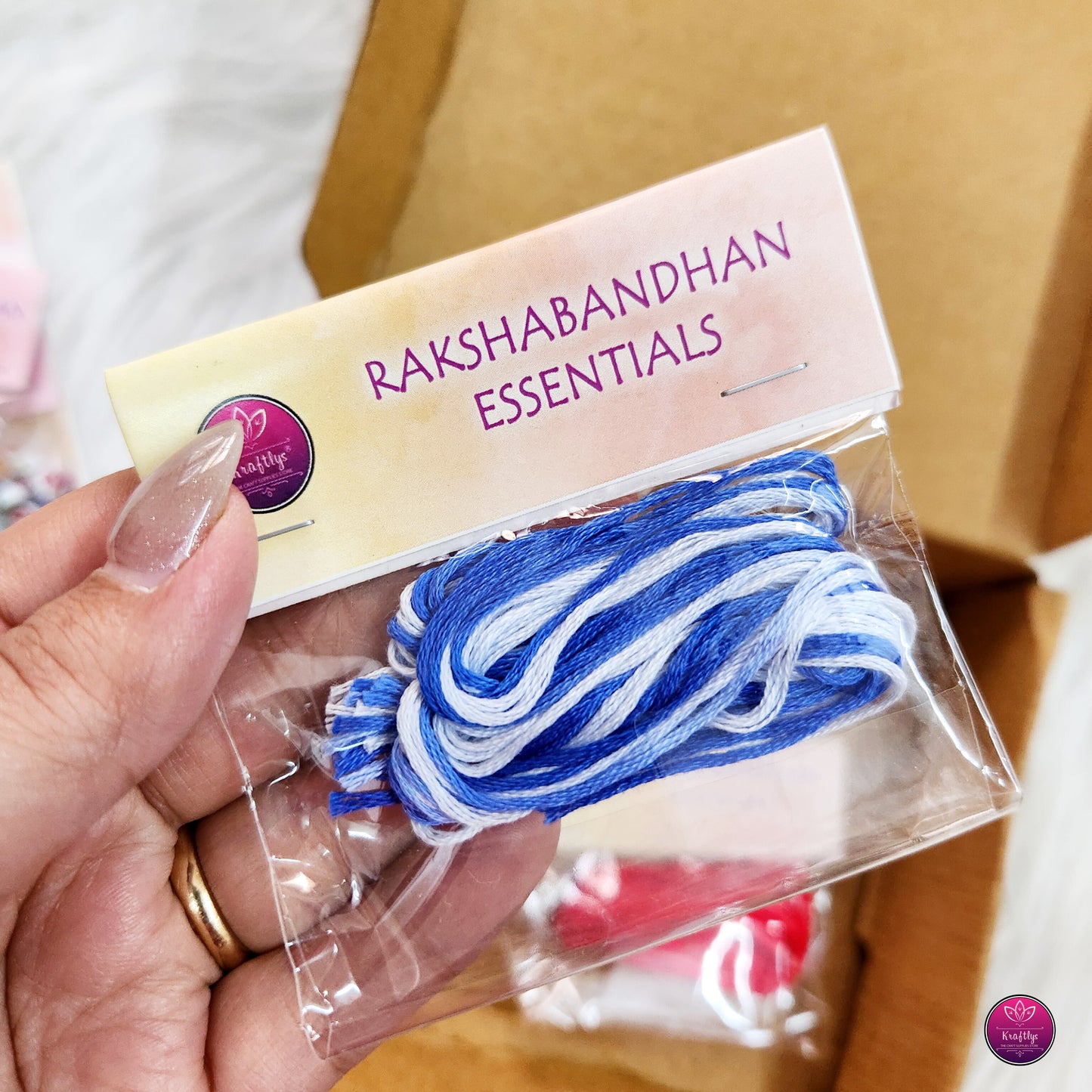 DIY RAKHI MAKING KIT | DIY KIT 5 RAKHIS