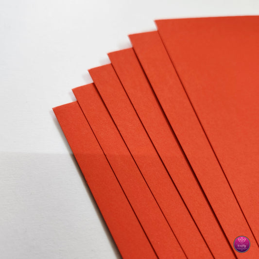 A4 CARDSTOCK | 300 GSM | TOMATO RED