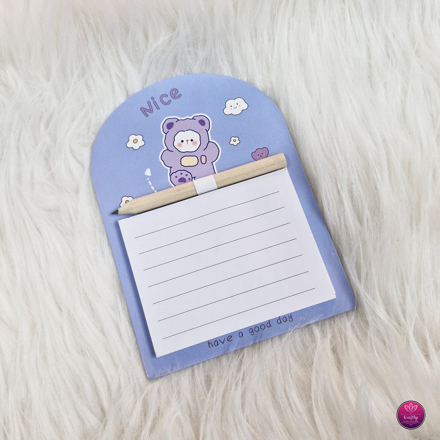 Cute Magnetic Memo Pad Set – Fridge Magnet Book for Reminders