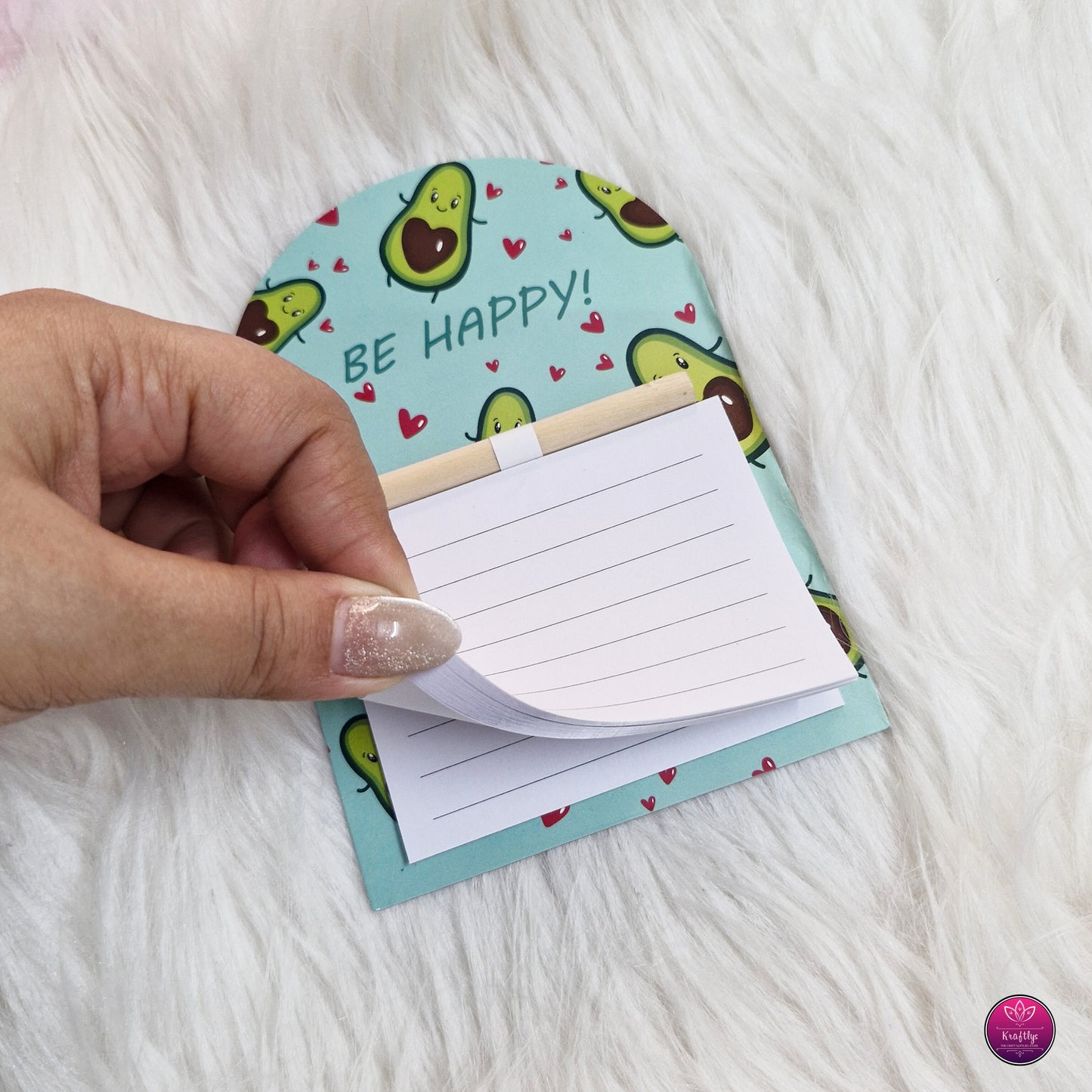 Cute Magnetic Memo Pad Set – Fridge Magnet Book for Reminders