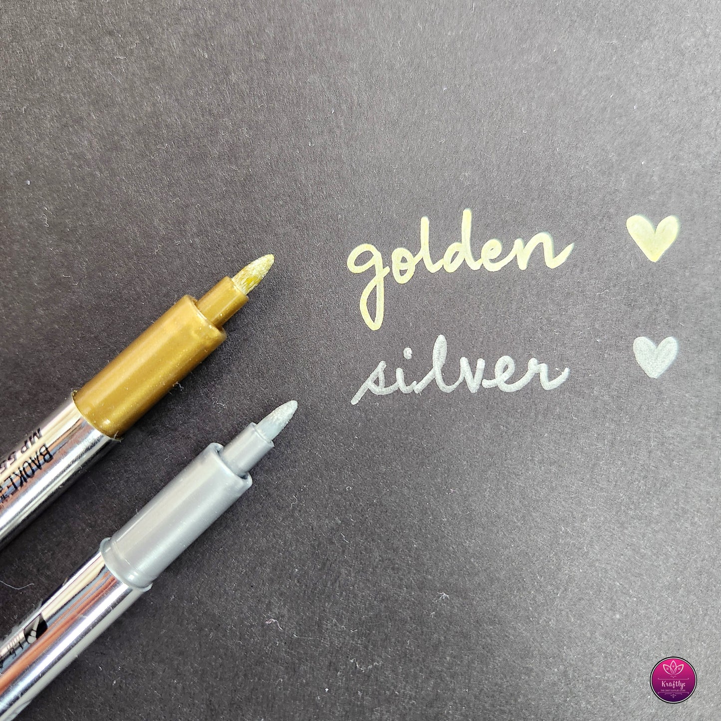 METTALIC MARKERS | GOLD & SILVER