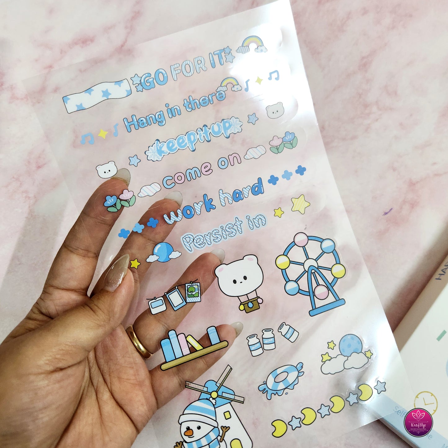 Cute Daily Habit Tracker for Kids & Adults | Routine Chart for Self-Discipline & Motivation