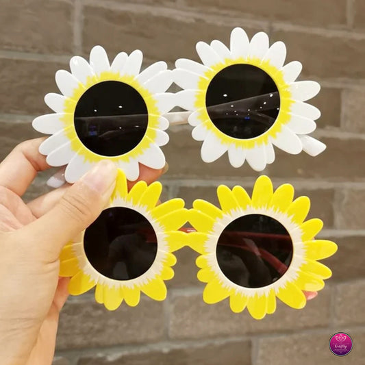 Sunny Bloom Flower Sunglasses – Quirky & Cute Shades