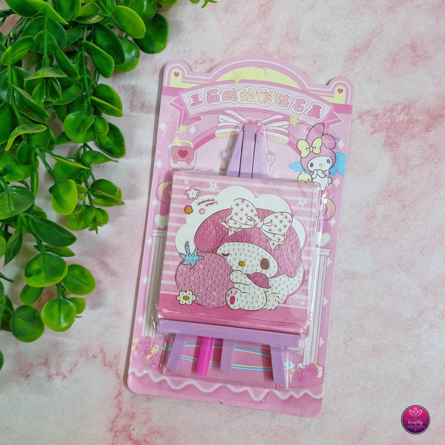 Cute Sanrio Diamond Art Kit – My Melody & Friends
