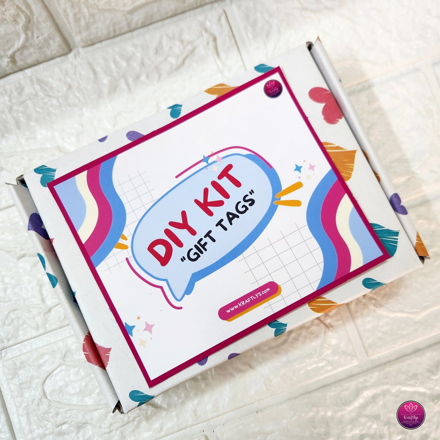 DIY Gift Tag Making Kit – Custom Handmade Tags with Stickers, Sequins & Accessories