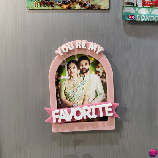 3D Acrylic Fridge Magnet - Magnetic Photo Frame