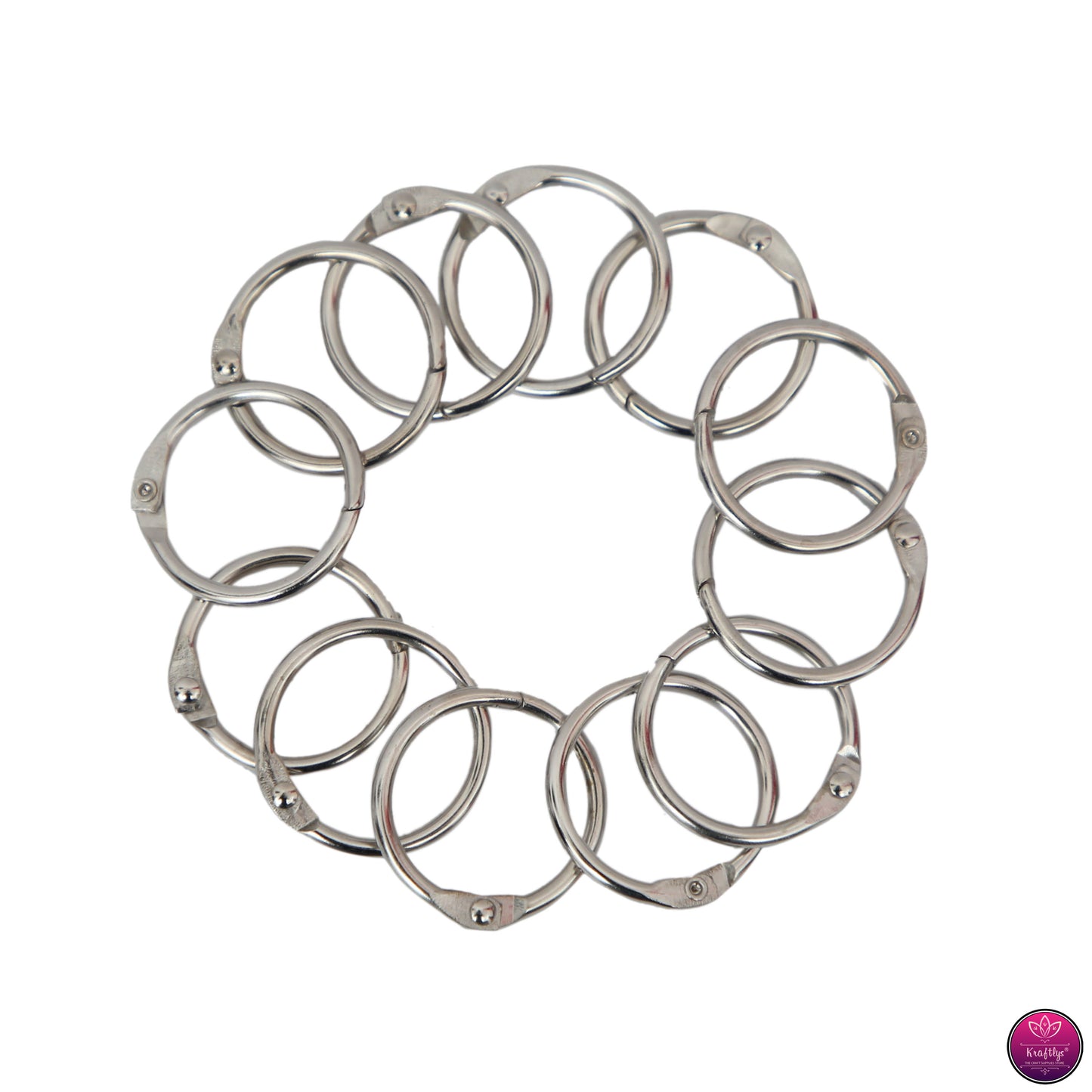 SCRAPBOOKING RINGS | METAL BINDER RING SET