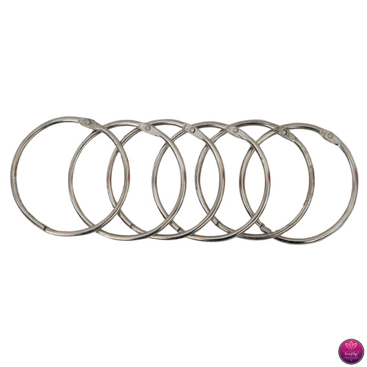 SCRAPBOOKING RINGS | METAL BINDER RING SET