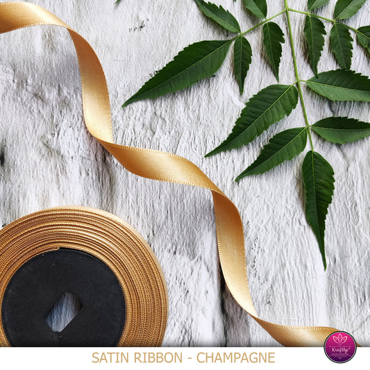 Premium Double Side Satin Ribbon 1/2 Inch – Soft & Shiny Finish