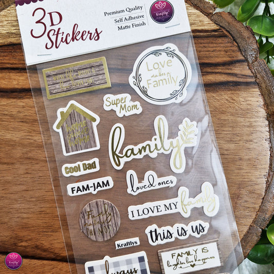 3D STICKER | FAM JAM