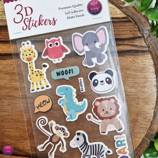 3D STICKER | JUNGLE BOOK