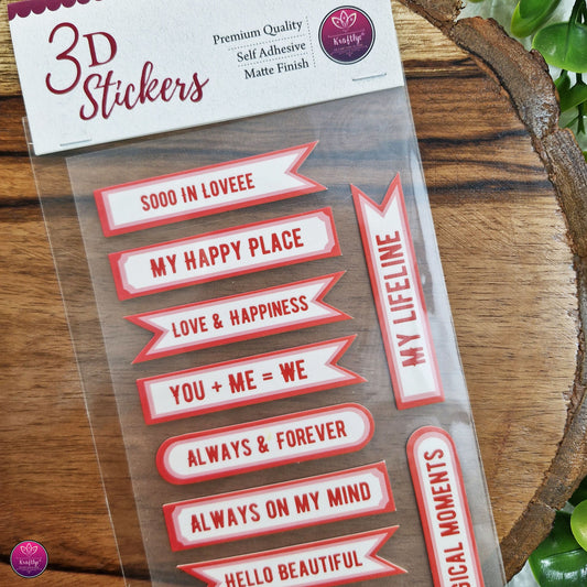 3D STICKER | MY HAPPY PLACE