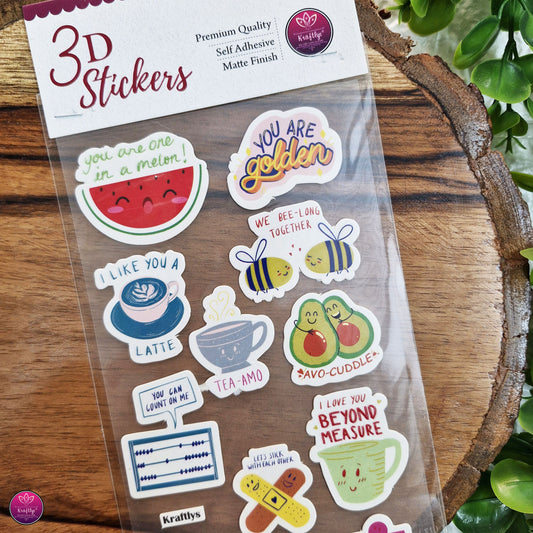 3D STICKER | ONE IN MELON
