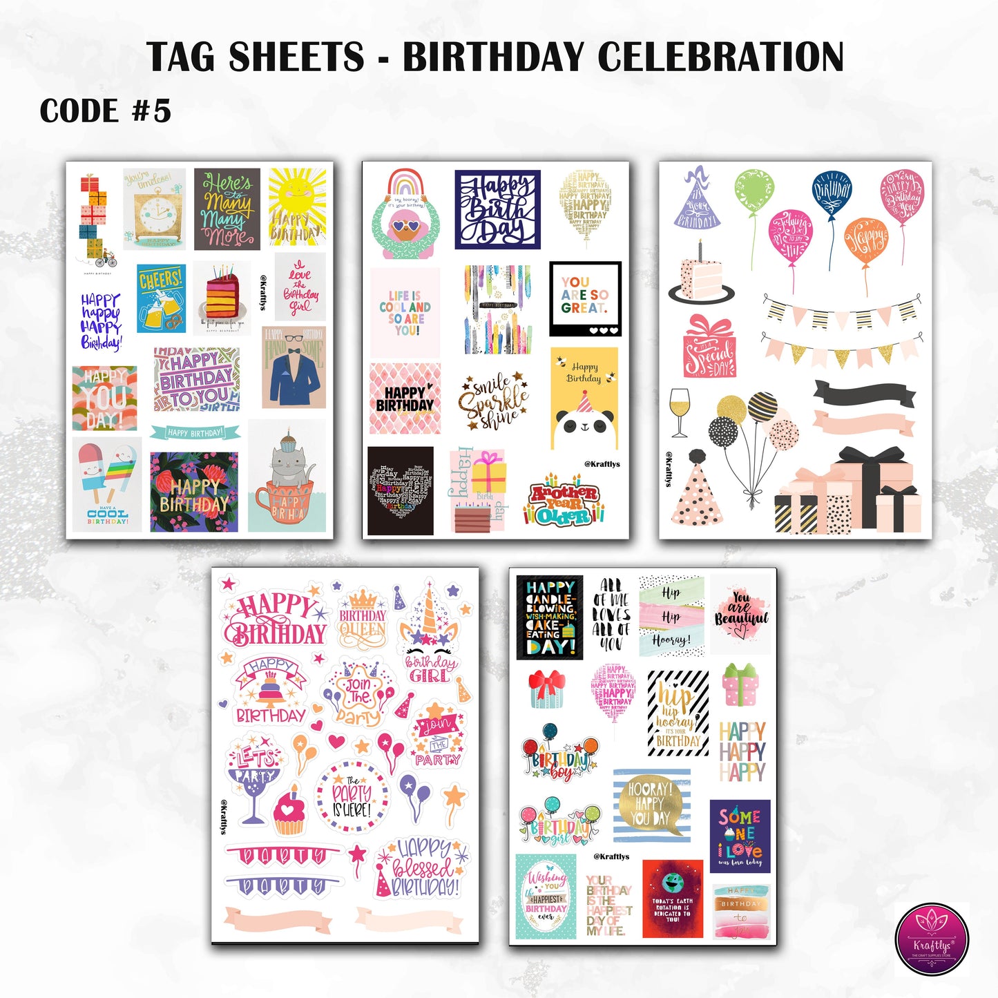 TAG SHEET #5