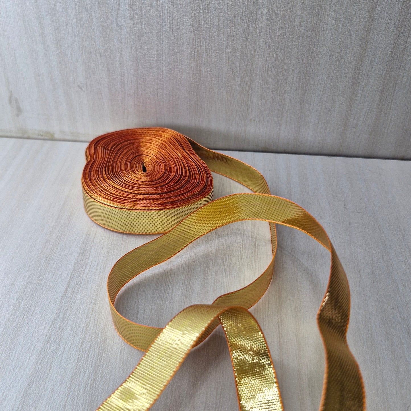 Golden Lace Roll - Elegant Diwali Decoration