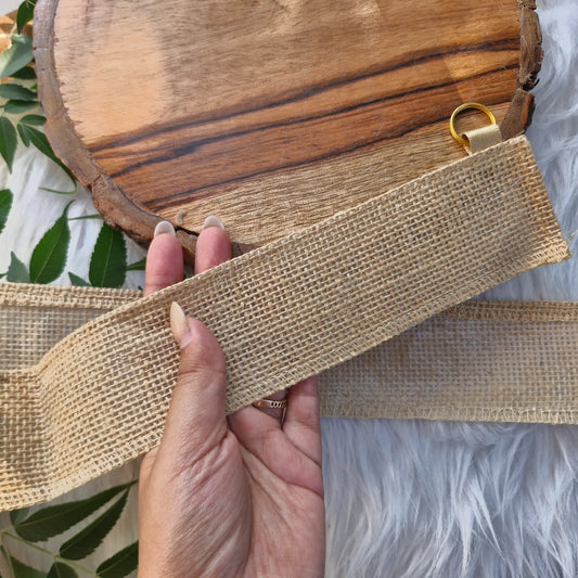 Door Hanging Bandhanwar Toran Jute Base - Elegant HandCrafted Diwali DIY Decoration