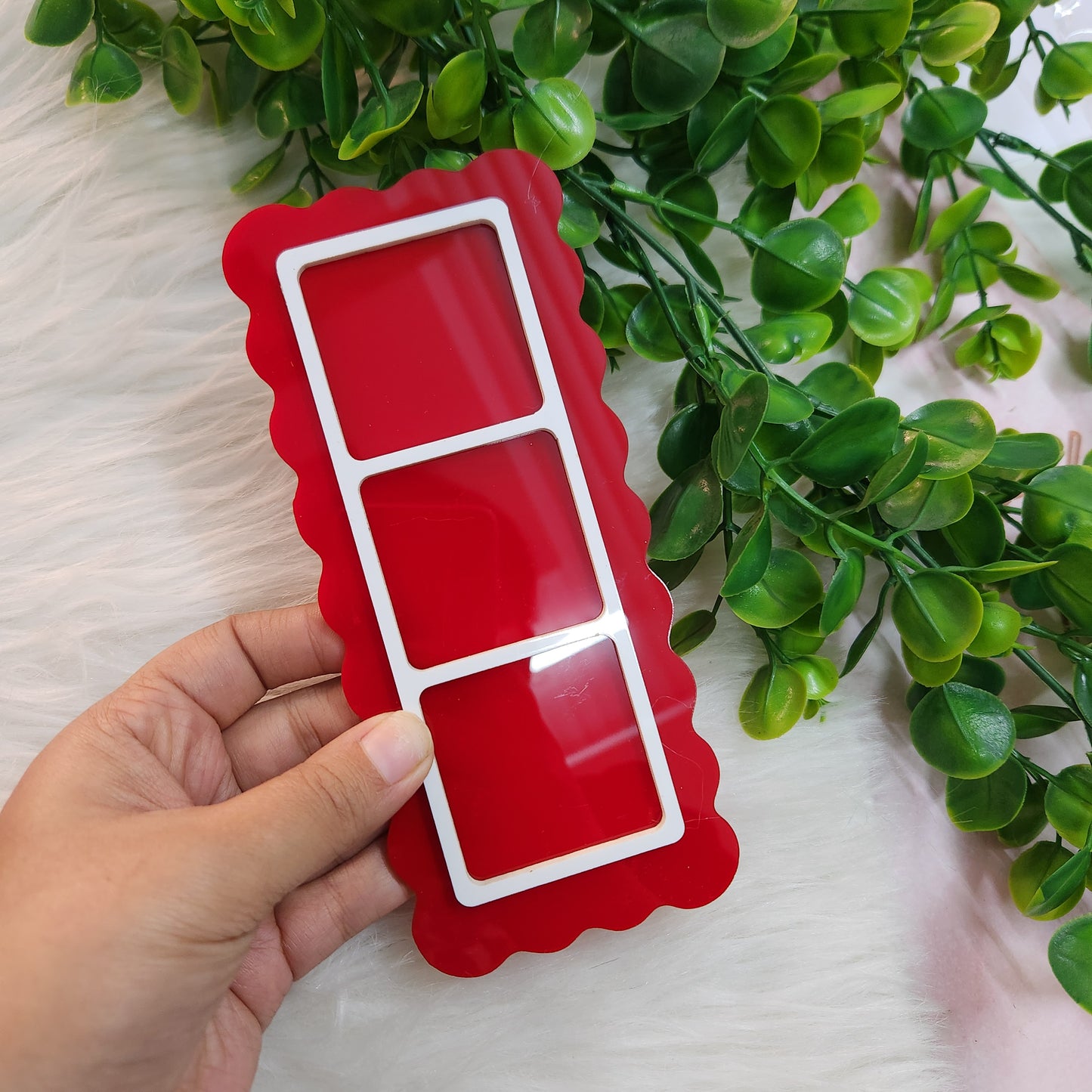 Cute Colorful Magnetic Acrylic Photo Polaroid Frame Big – Cute Fridge Memory Holder Magnet