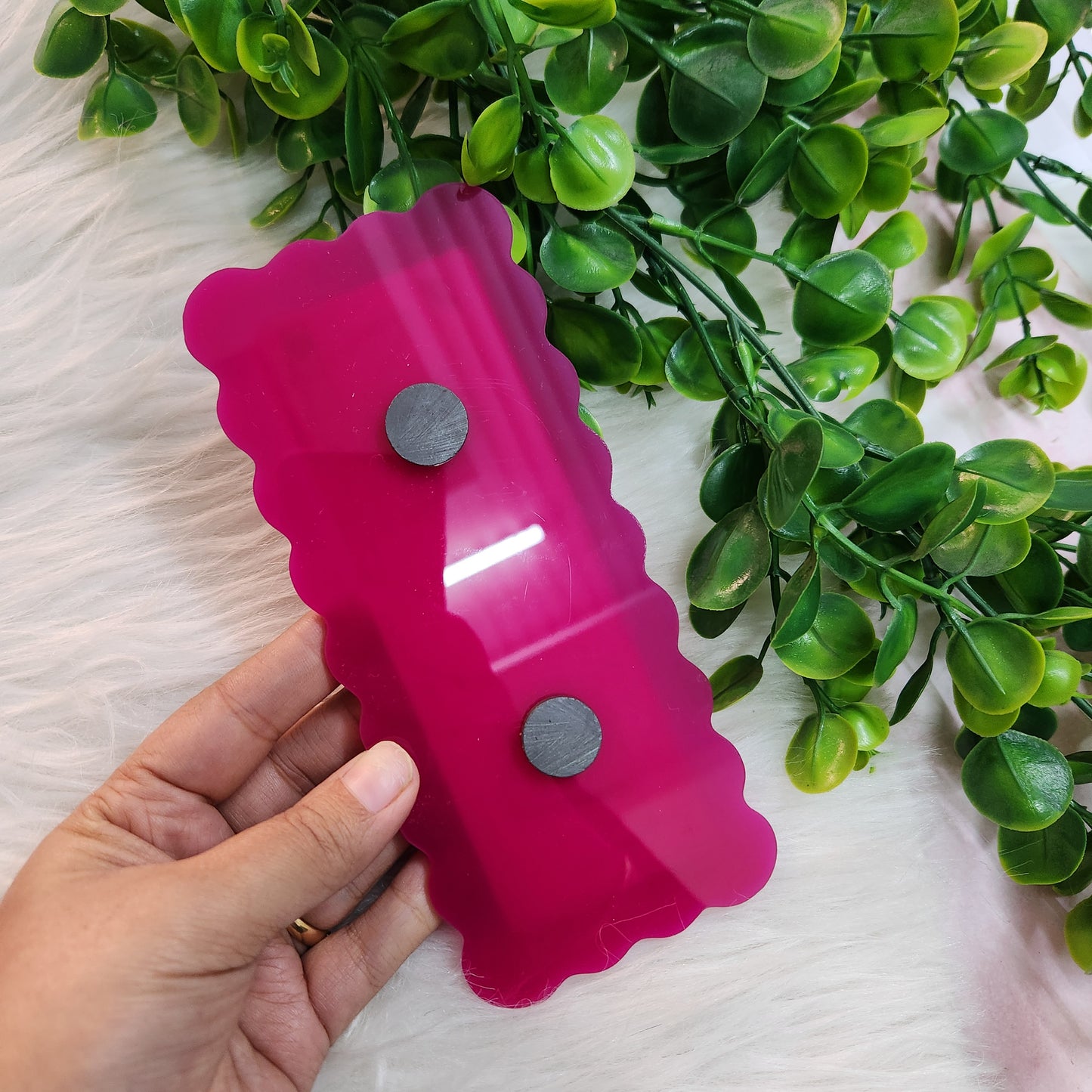 Cute Colorful Magnetic Acrylic Photo Polaroid Frame Big – Cute Fridge Memory Holder Magnet