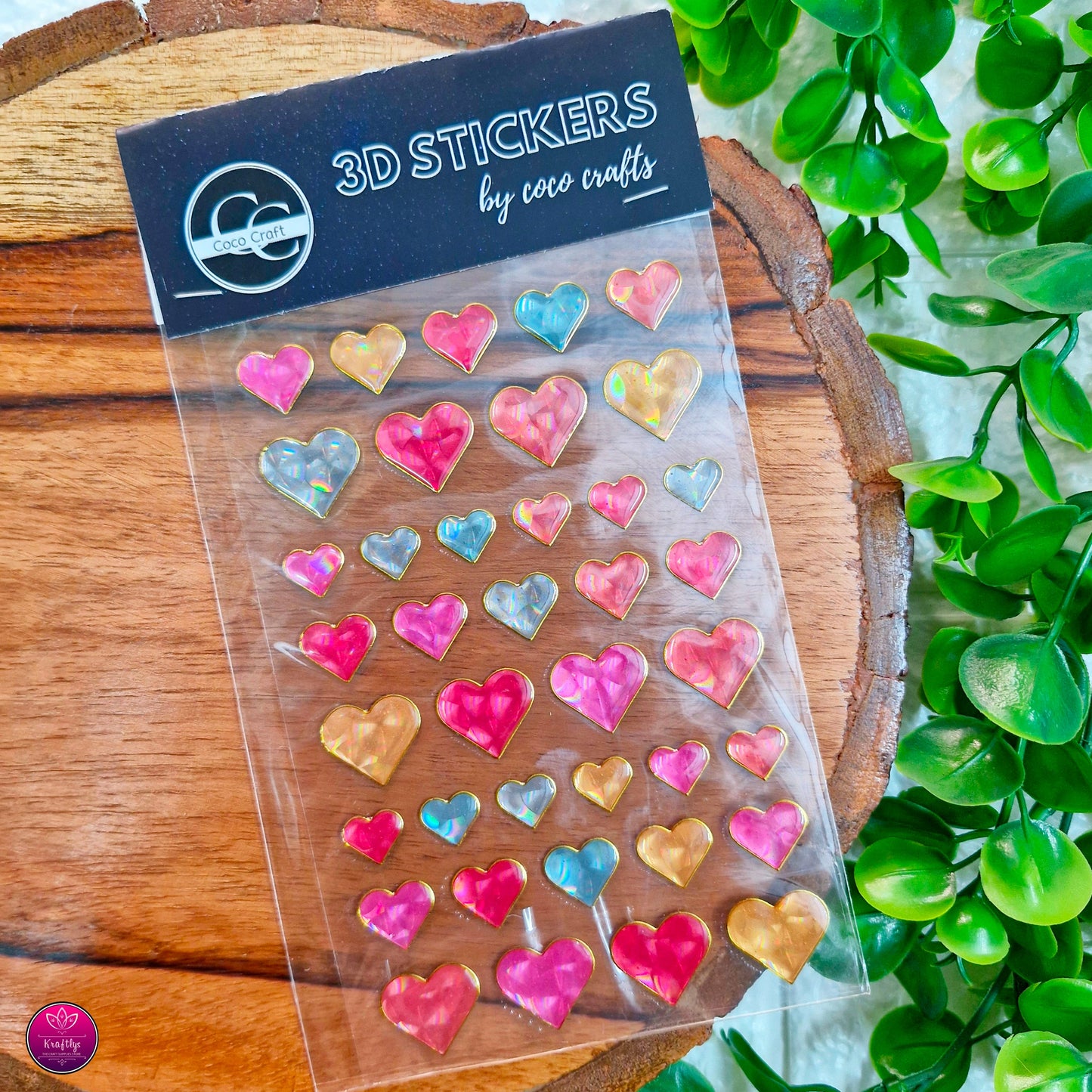 3D RESIN STICKER | SCRAP BOOKING STICKER