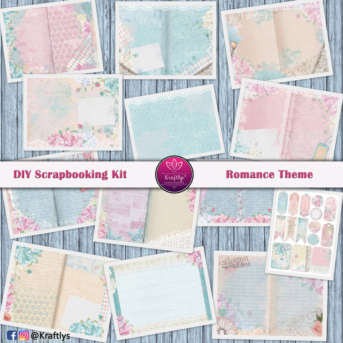 DIY SCRAPBOOKING KIT