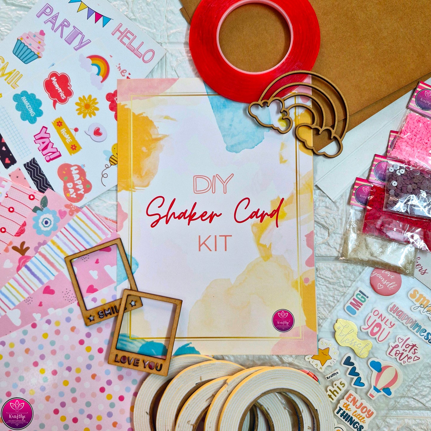 DIY SHAKER KIT | SCRAPBOOKING KIT