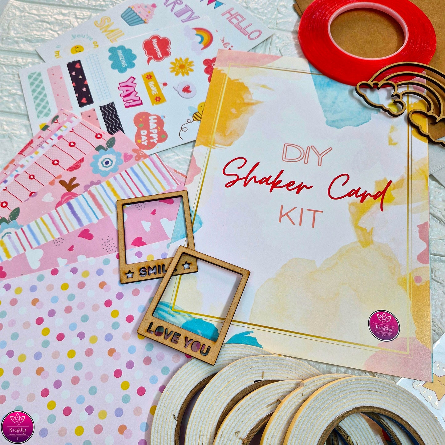 DIY SHAKER KIT | SCRAPBOOKING KIT