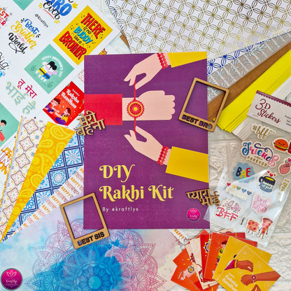 DIY RAKHI KIT | SCRAPBOOKING KIT