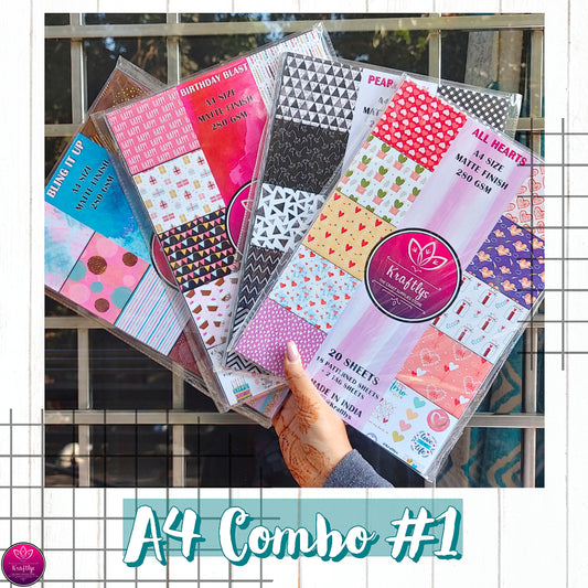 A4 COMBO #1 | PRINTED PAPERPACK