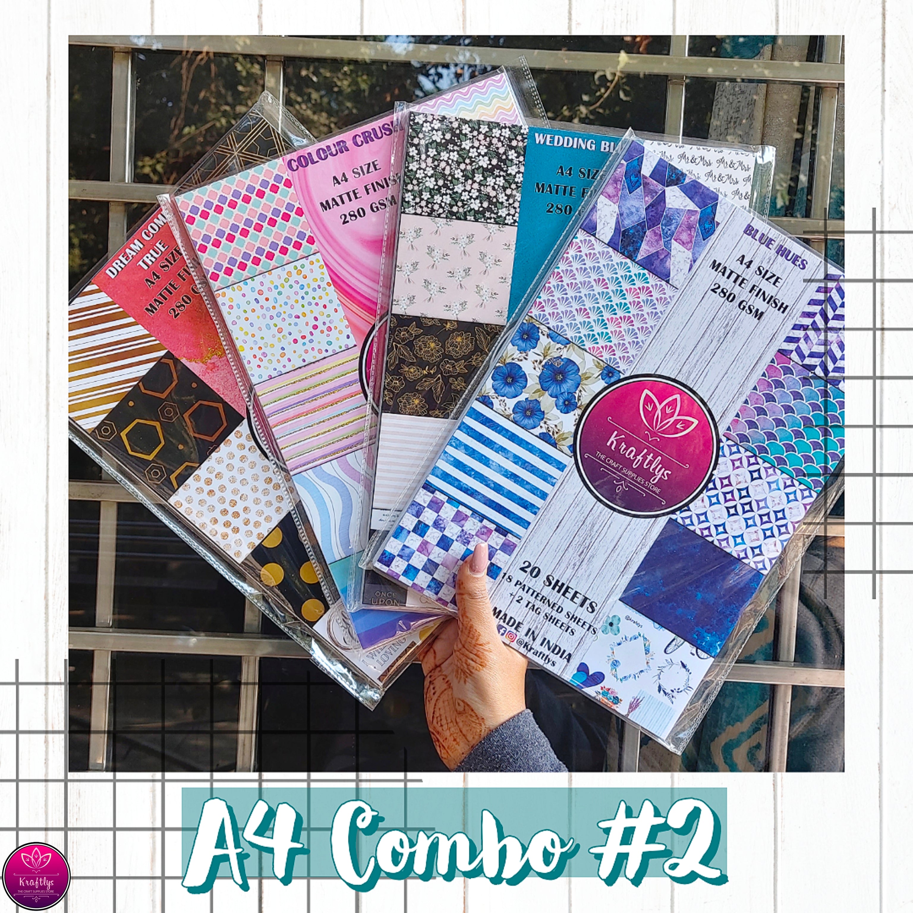 A4 COMBO #2 | PRINTED PAPERPACKS