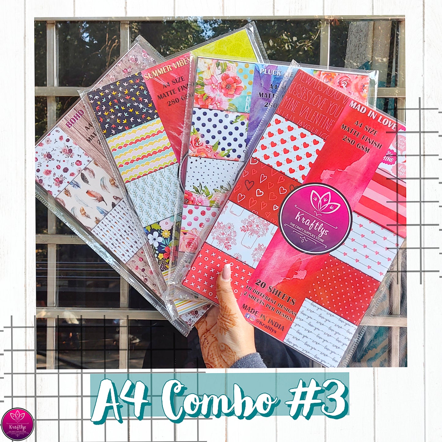 A4 COMBO #3 | PRINTED PAPERPACKS