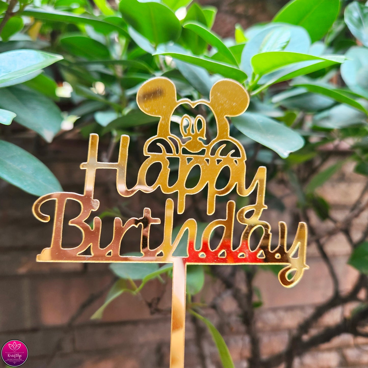 HAPPY BIRTHDAY | CAKE TOPPER #5