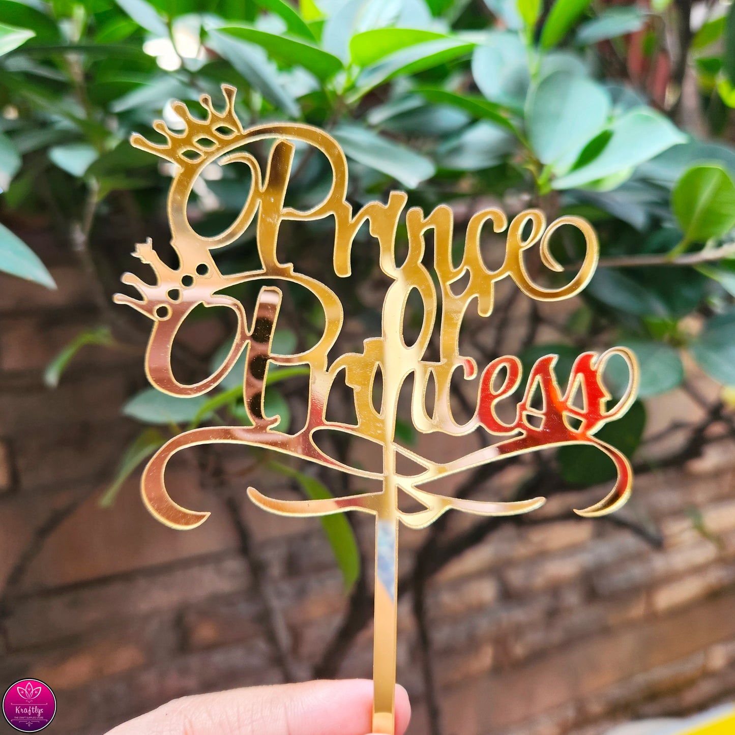 PRINCE OR PRINCESS | CAKE TOPPER