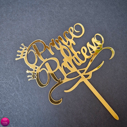 PRINCE OR PRINCESS | CAKE TOPPER