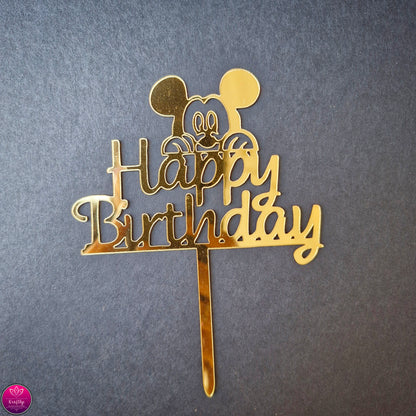 HAPPY BIRTHDAY | CAKE TOPPER #5