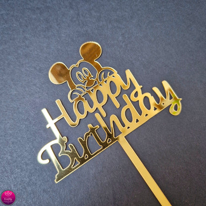 HAPPY BIRTHDAY | CAKE TOPPER #5