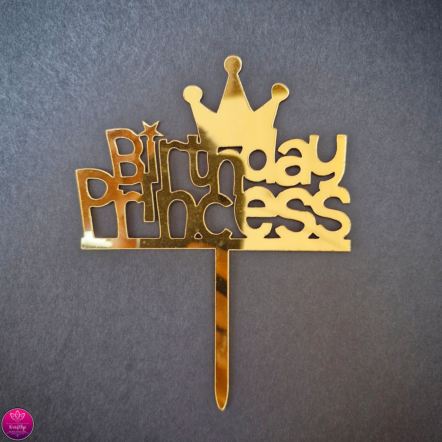 BIRTHDAY PRINCESS | CAKE TOPPER