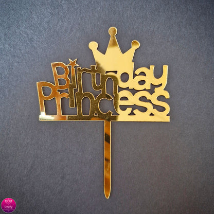 BIRTHDAY PRINCESS | CAKE TOPPER