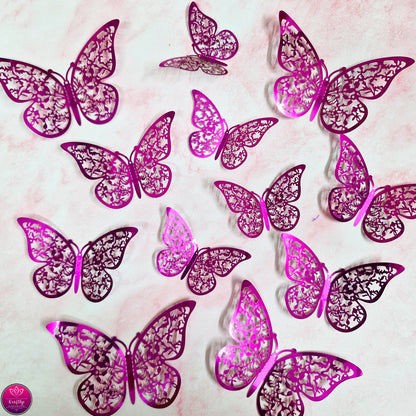 BUTTERFLY EMBELLISHMENTS | METALLIC