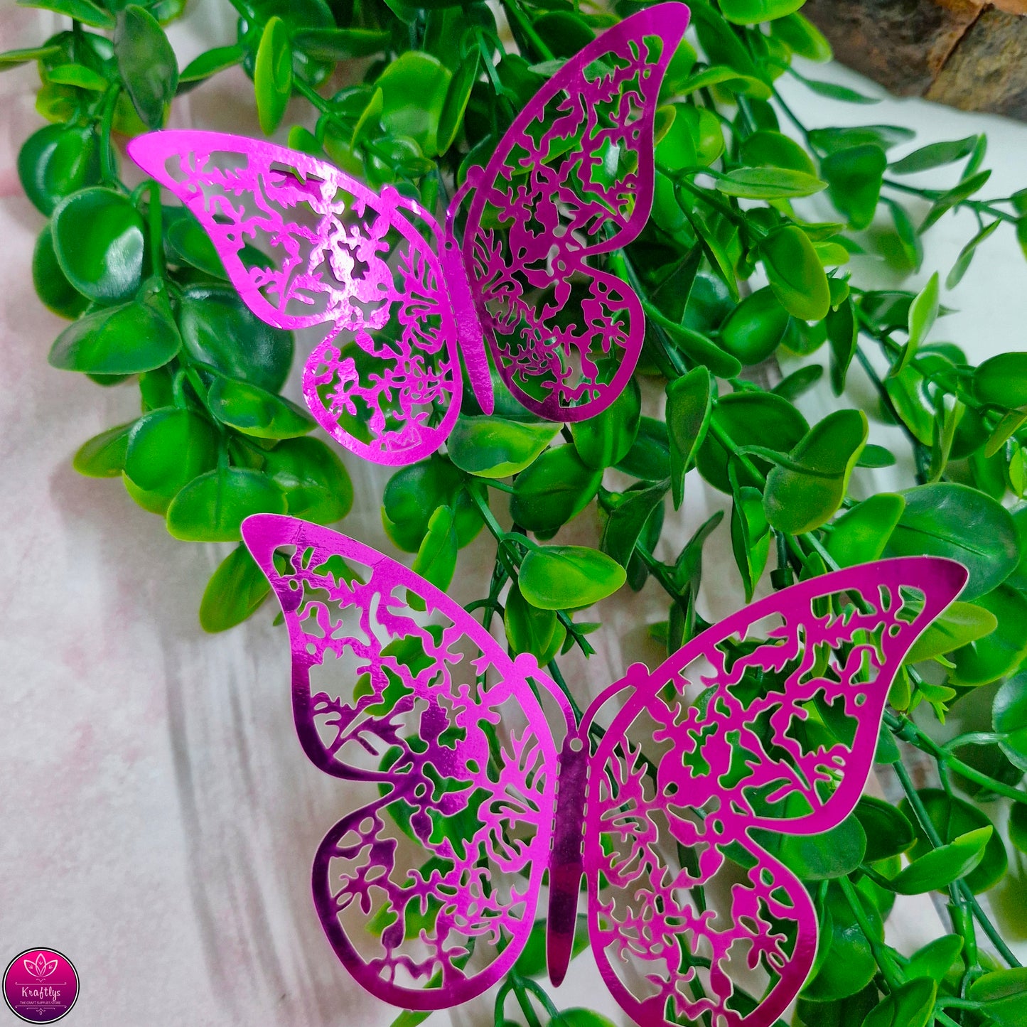 BUTTERFLY EMBELLISHMENTS | METALLIC