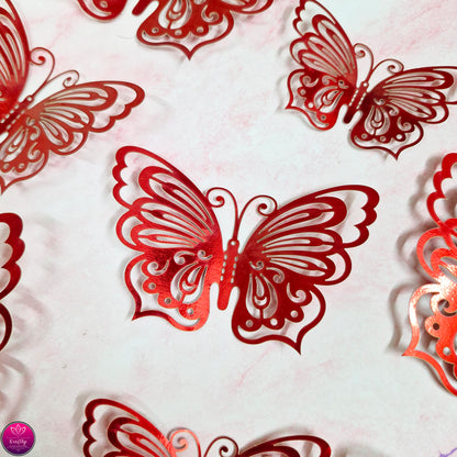 BUTTERFLY EMBELLISHMENTS | METALLIC