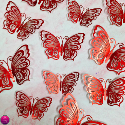 BUTTERFLY EMBELLISHMENTS | METALLIC