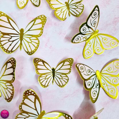 BUTTERFLY CUTOUT | PAPER EMBELLISHMENTS | SMALL