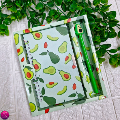 AVOCADO DIARY SET | CUTE NOTEBOOK