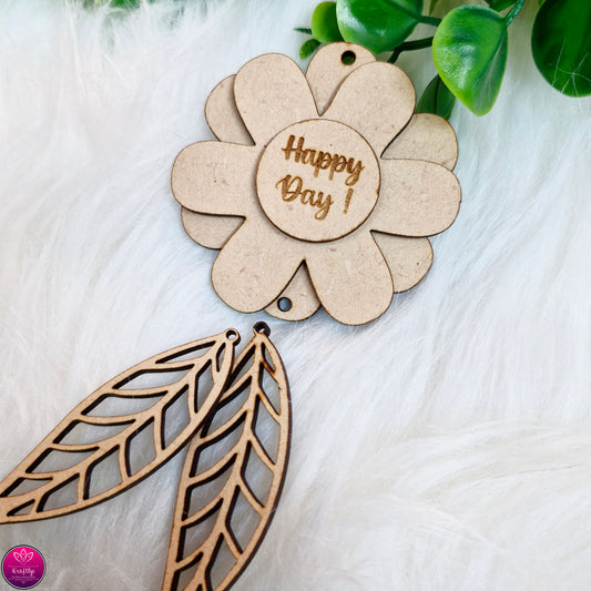 MDF FLOWER HANGING | KEYCHAIN | DREAM CATCHER