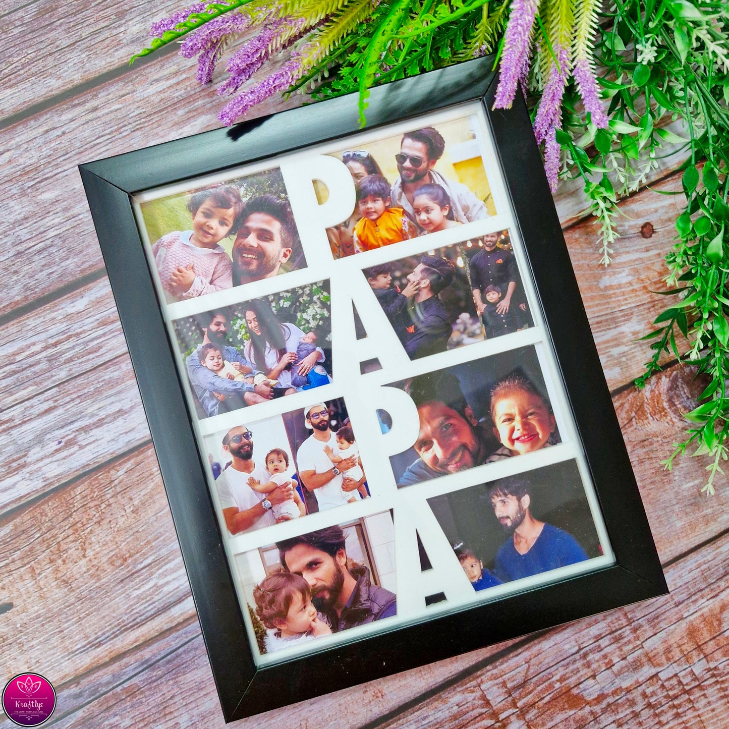 FATHERS DAY FRAME | PAPA PHOTO FRAME | FATHERS DAY GIFT IDEA